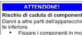 Profilo BD2156LFXN - Sostituzione della cerniera centrale della porta - 10