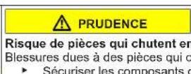 Profilo BD2156WFXN - Remplacer la charnière supérieure de la porte (porte avec afficheur) - 8