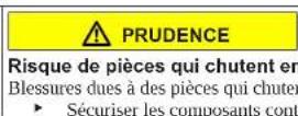 Profilo BD2156WFXN - Remplacer la charnière supérieure de la porte - 7