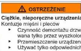 Profilo BD2156WFXN - Wymiana środkowego zawiasu drzwiczek - 2