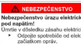 Profilo BD2156WFXN - Štruktúra varovaní - 4