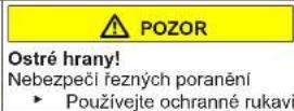 Profilo BD2156WFXN - Výměna horního závěsu dvířek - 4