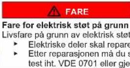 Profilo BD2156WFXN - Utskiftning av øverste LED-lampe - 3