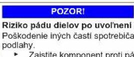 Profilo BD2156WFXN - Výmena horného závesu dverí - 10