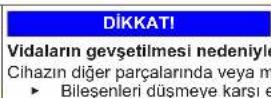 Profilo BD2156WFXN - Kapının orta menteşesinin değiştirilmesi - 10
