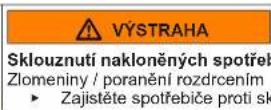 Profilo BD2156WFXN - Výměna horního závěsu dvířek - 6