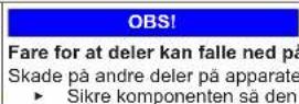 Profilo BD2156WFXN - Utskiftning av midtre dørhengsel - 10