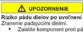 Profilo BD2156WFXN - Výmena horného závesu dverí - 8