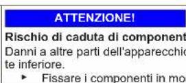 Profilo BD2156WFXN - Sostituzione della cerniera superiore della porta - 10