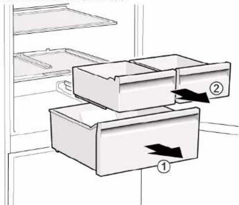 Profilo BD2155LFNN - Estrazione del cassetto - 1