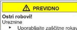 Profilo BD2155LFNN - Zamenjava zgornjega tecaja vrat - 4