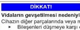 Profilo BD2155WFNN - Kapinin alt menteşesinin degistirilmesi - 10