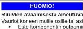 Profilo BD2155WFNN - Oven ylasaranan vaittaminen - 10