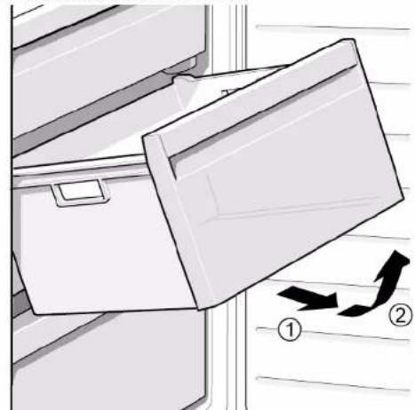 Profilo BD2155WFNN - Ausbau den Gefriergutbehalters - 1