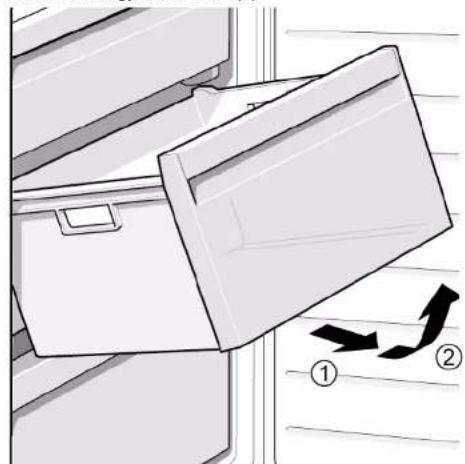 Profilo BD2076LFXN - Fagyasztódoboz eltávolitasa - 1