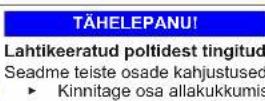 Profilo BD2076LFXN - Alumise uksehinge vahetamine - 10