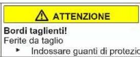 Profilo BD2076LFXN - Sostituzione della cerniera inferiore della porta - 4