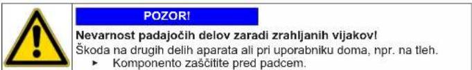 Profilo BD2086WFXN - Zamenjava spodnega tečaja vrat - 5