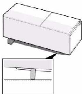 Profilo BD2086IFXN - Smontaggio della cerniera superiore della porta - 2