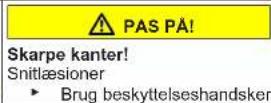 Profilo BD2076WFXN - Udskiftning af øverste dørhængsel - 4