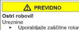 Profilo BD2076WFXN - Zamenjava zgornje lučke LED - 8