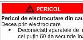 Profilo BD2076WFXN - Înlocuirea balamalei de sus a uşii (uşă cu afişaj) - 13
