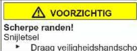 Profilo BD2076WFXN - Middelste deurscharnier vervangen - 4