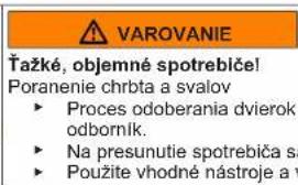 Profilo BD2076WFXN - Výmena prostredného závesu dverí - 2