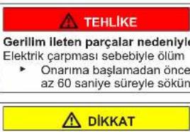 Profilo BD2076WFXN - LED Üst aydınlatmanın değiştirilmesi - 6