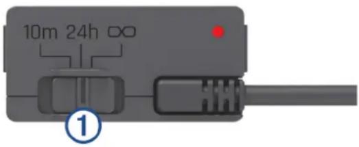 GARMIN Dash Cam Mini 2 - Commutateur de temps - 1