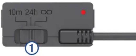 GARMIN Dash Cam 67W - Commutateur de temps - 1