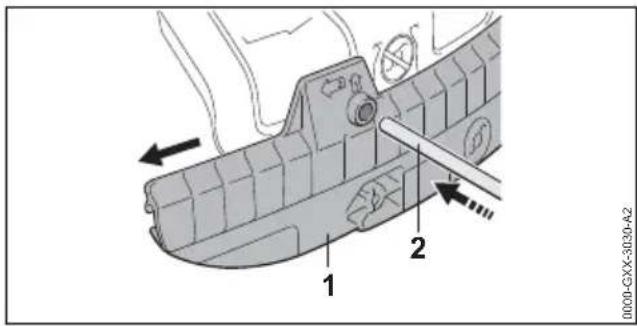 STIHL FSA 135 R - Schort demonteren - 1