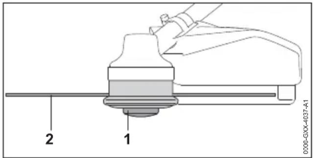 STIHL FSA 135 R - Ajustage des fils de coupe sur les têtes faucheuses AutoCut - 1