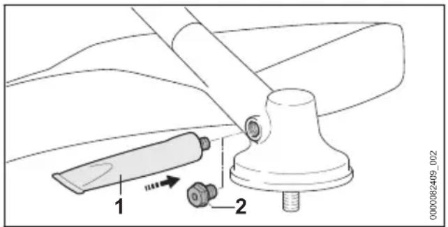 STIHL FSA 135 R - Intervalles de maintenance - 1