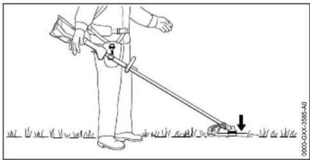 STIHL FSA 135 R - Motorsense ausbalancieren - 1