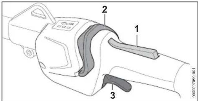 STIHL FSA 135 R - Mise en marche de la débroussailleuse - 1