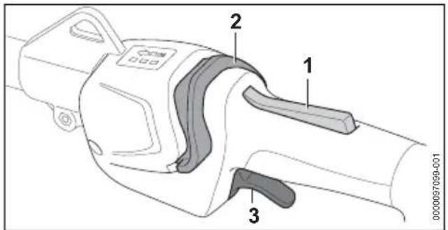 STIHL FSA 135 R - Motorsense einschalten - 1