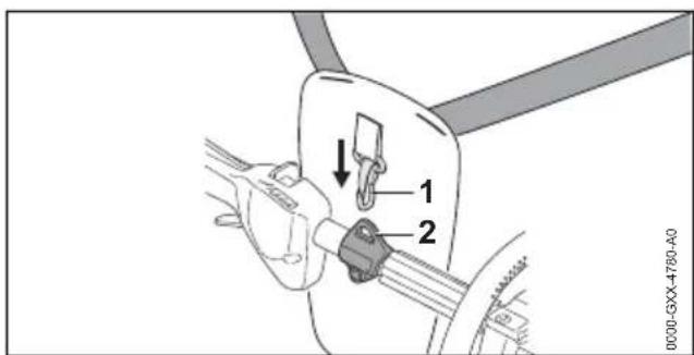 STIHL FSA 135 R - Bilanciare il decespugliatore - 2