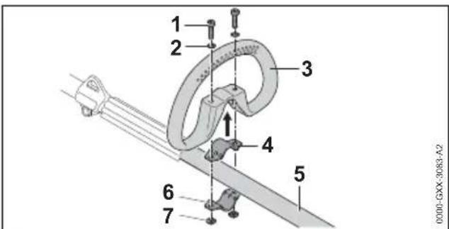 STIHL FSA 135 R - Rundumgriff anbauen - 1