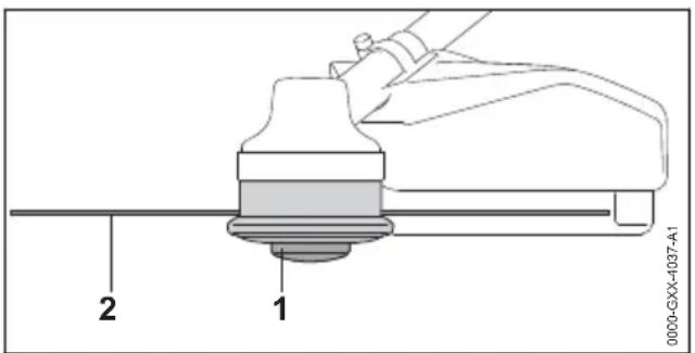 STIHL FSA 135 R - Mähfäden an Mähköpfen AutoCut nachstellen - 1