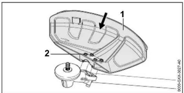 STIHL FSA 135 R - Schutz anbauen - 1