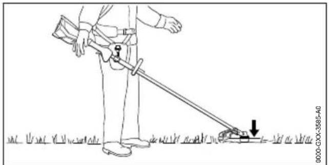 STIHL FSA 135 R - Motorzeis uitbalanceren - 1