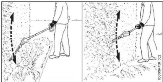 STIHL HLA 66 - Senkrecht schneiden - 1