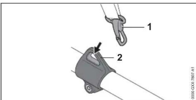STIHL HTA 66 - Holding and Controlling the Pole Pruner - 1