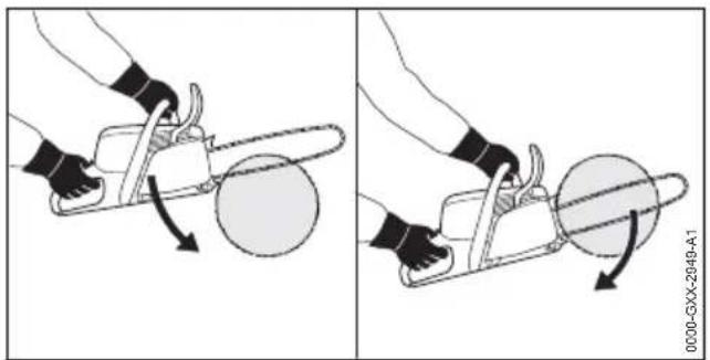 STIHL MS 400 CM - WARNUNG - 1
