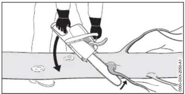 STIHL MS 400 CM - Ébranchage - 1