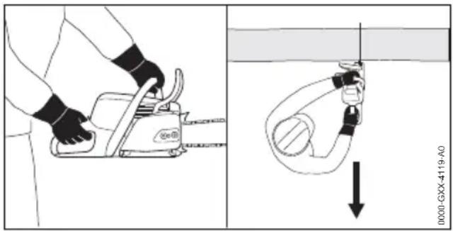 STIHL MS 400 CM - AVVERTENZA - 1