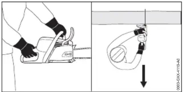 STIHL MS 400 CM - ▲ AVERTISSEMENT - 1
