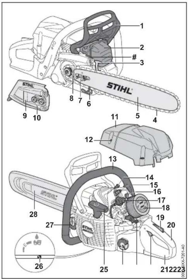 STIHL MS 400 CM - Motorsäge - 1