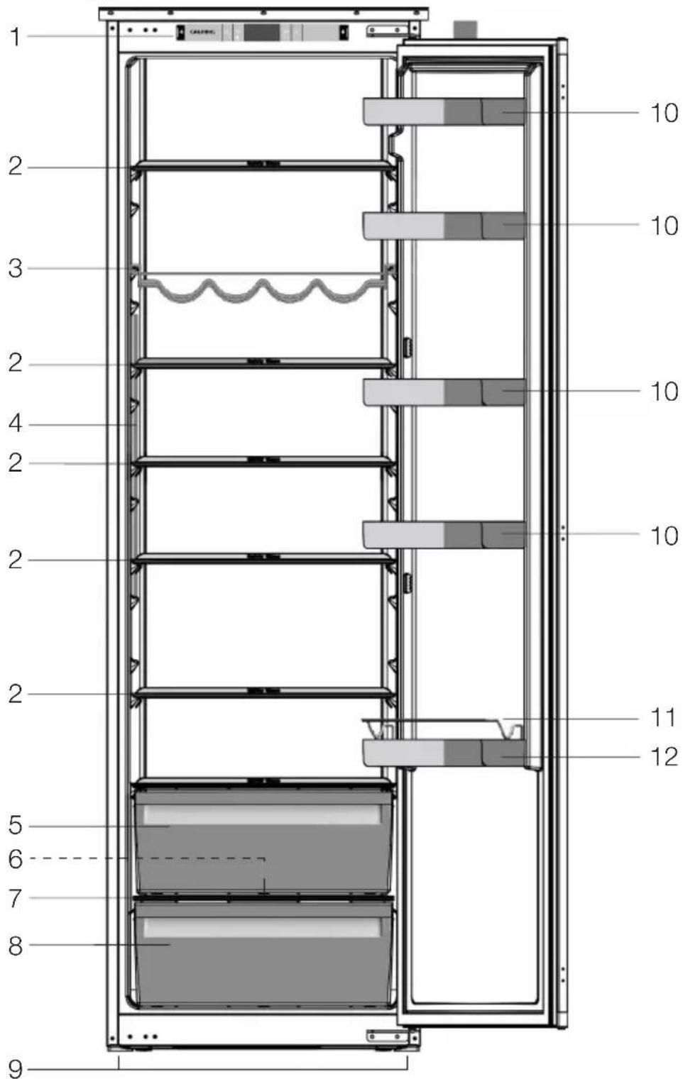 GRUNDIG GSMI 25730 N - Votre réfrigérateur - 1